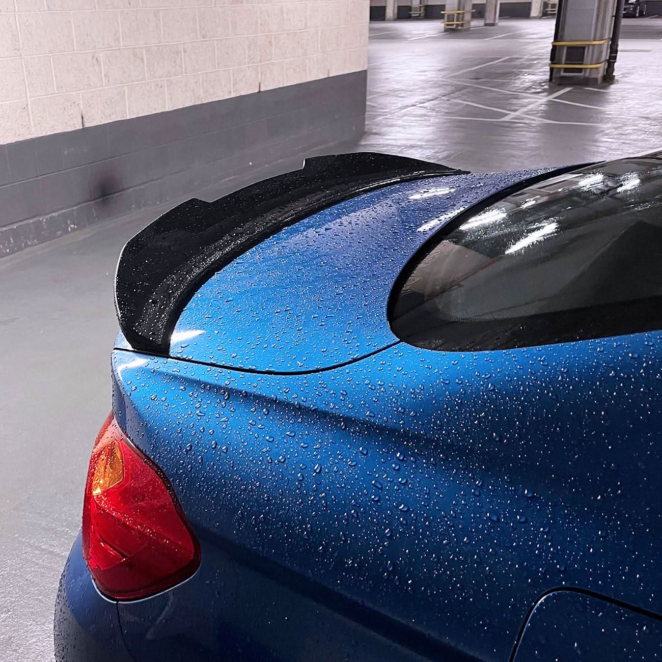 PSM Style Gloss Black Boot Spoiler for BMW 4 Series F32 Coupe 14-20 - Carbon Factory