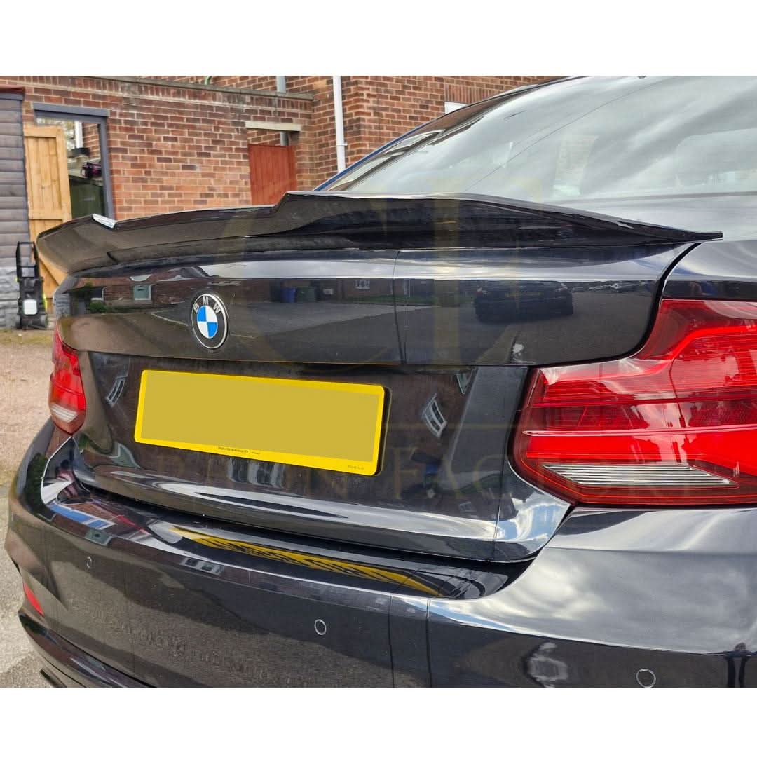 PSM Style Gloss Black Boot Spoiler for BMW F22 2 Series F87 M2 14-20 - Carbon Factory