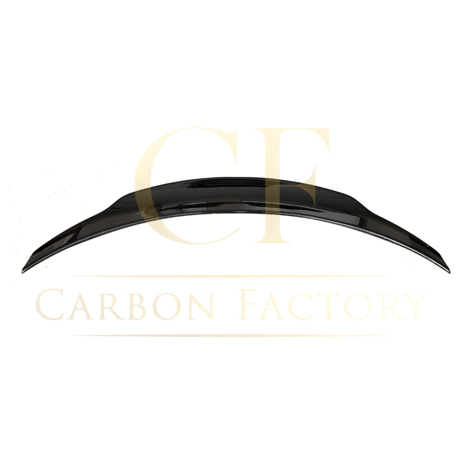 PSM Style Gloss Black Boot Spoiler for Mercedes Benz W205 C Class 15-21-Carbon Factory