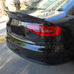PSM Style Pre-Preg Carbon Fibre Boot Spoiler for Audi A4 B8.5 13-15-Carbon Factory