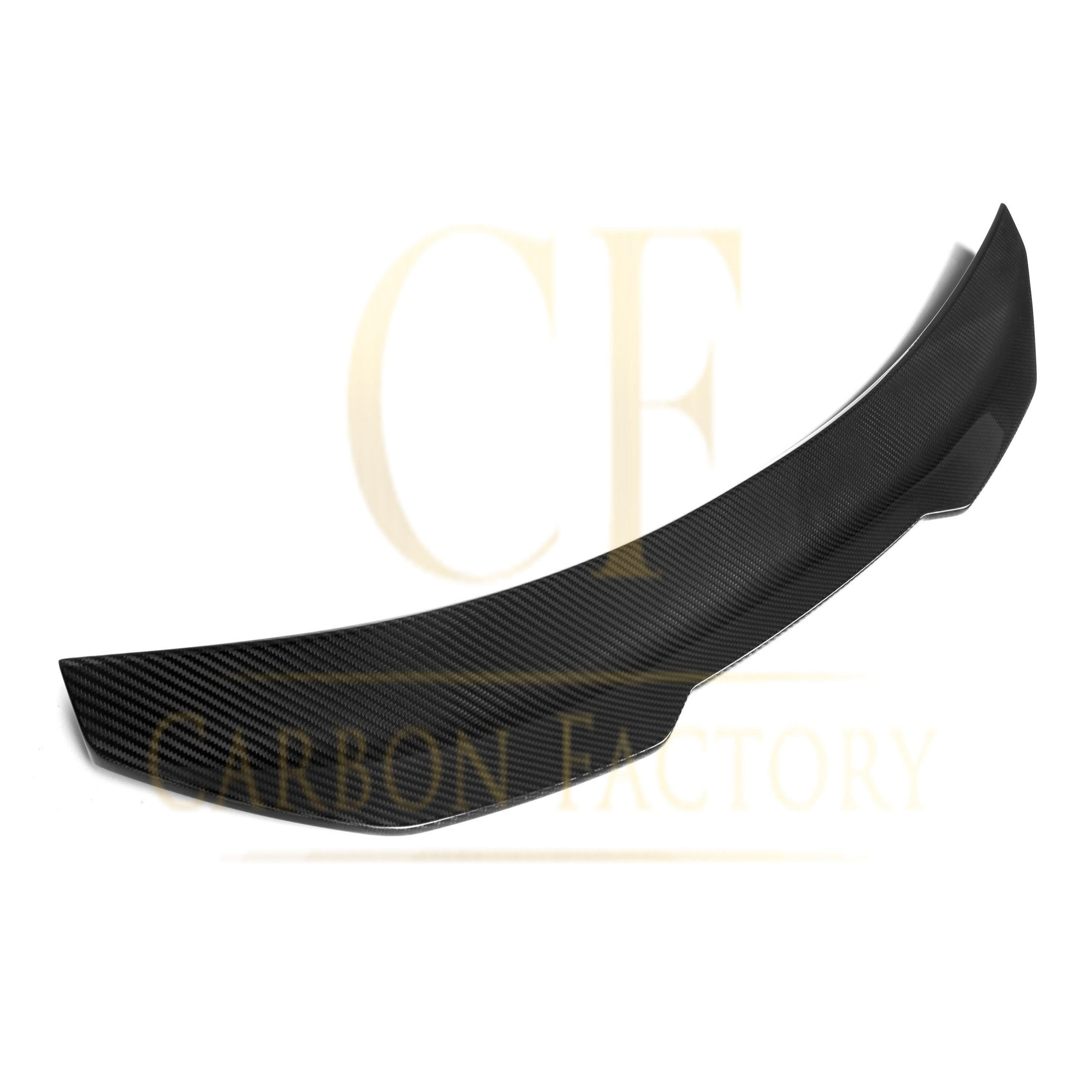PSM Style Pre-Preg Carbon Fibre Boot Spoiler for Audi A4 B8.5 13-15 - Carbon Factory