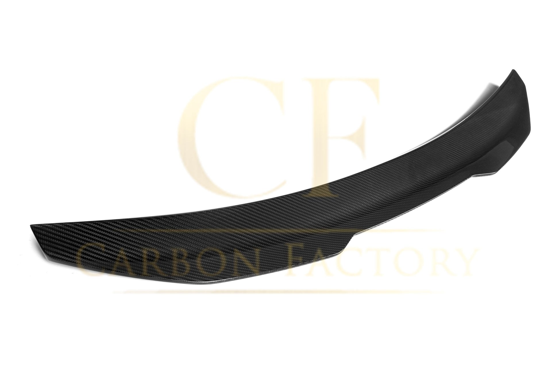 PSM Style Pre-Preg Carbon Fibre Boot Spoiler for Audi A4 S4 B9 16-22-Carbon Factory
