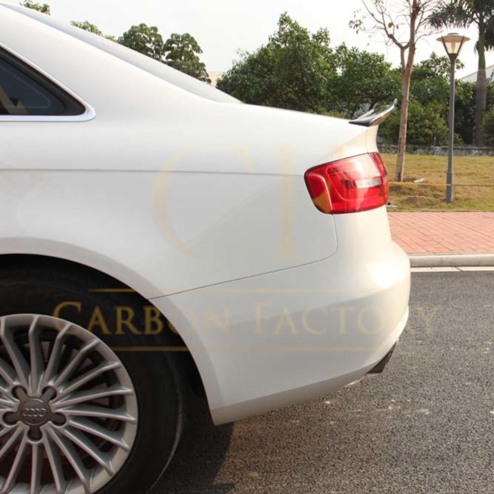 PSM Style Pre-Preg Carbon Fibre Boot Spoiler for Audi A4 S4 B9 16-22-Carbon Factory