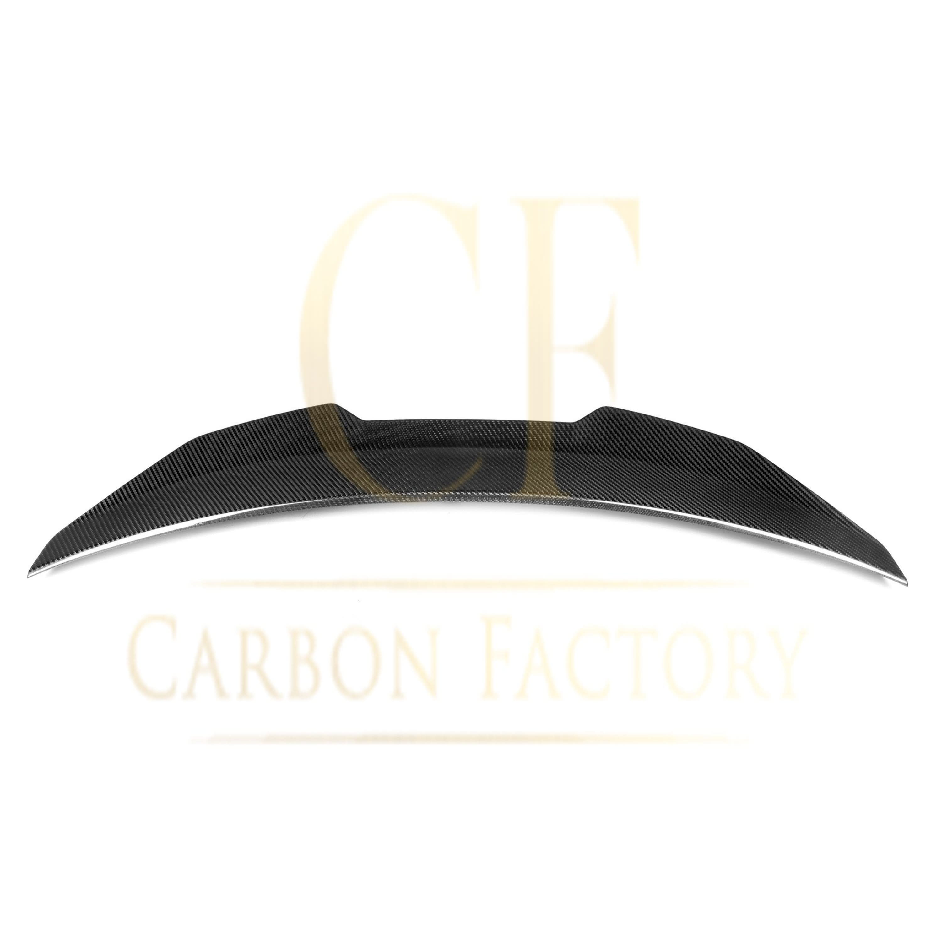 PSM Style Pre-Preg Carbon Fibre Boot Spoiler for Audi A4 S4 B9 16-22 - Carbon Factory