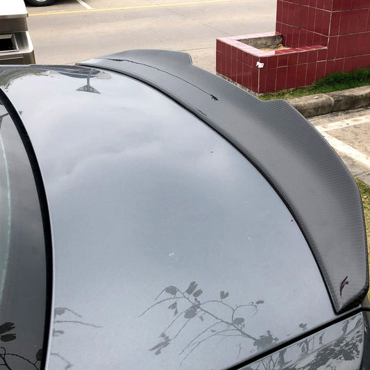 PSM Style Pre-Preg Carbon Fibre Boot Spoiler for Audi C8 A6 S6 19-24-Carbon Factory