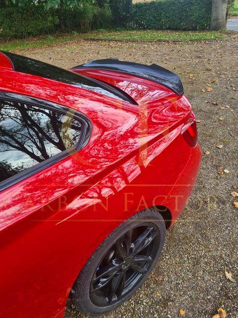 PSM Style Pre-Preg Carbon Fibre Boot Spoiler for BMW 2 Series F22 F87 M2 13-21-Carbon Factory
