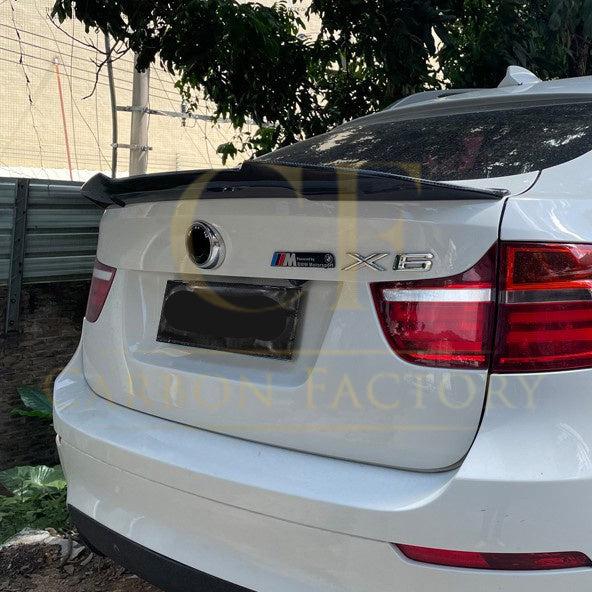 PSM Style Pre-Preg Carbon Fibre Boot Spoiler for BMW F16 X6 F86 X6M 15-18-Carbon Factory