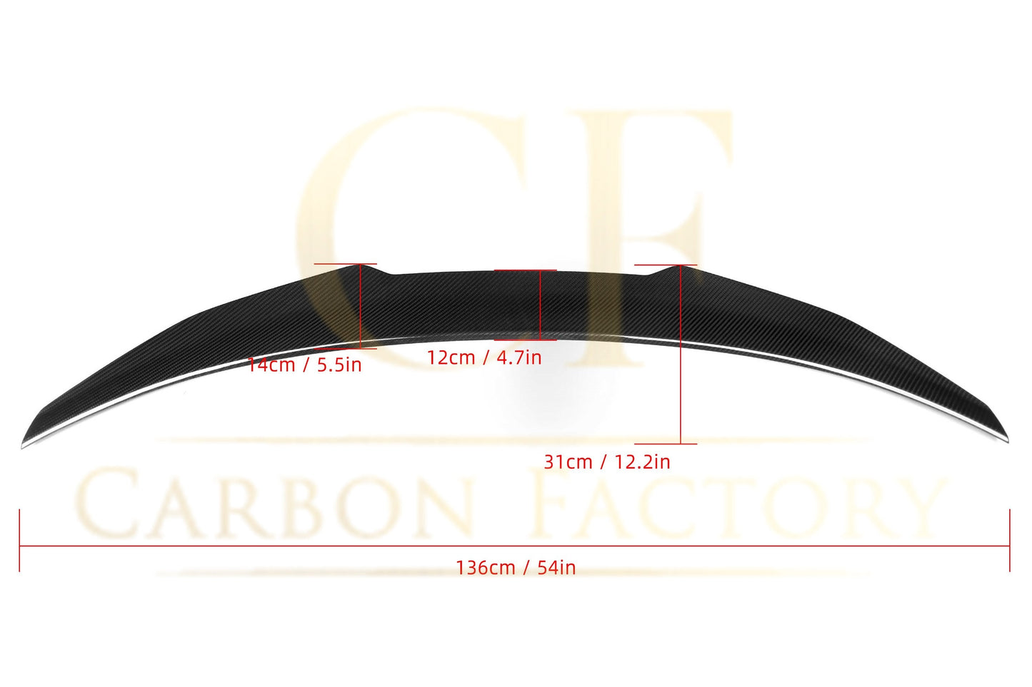 PSM Style Pre-Preg Carbon Fibre Boot Spoiler for BMW F16 X6 F86 X6M 15-18-Carbon Factory