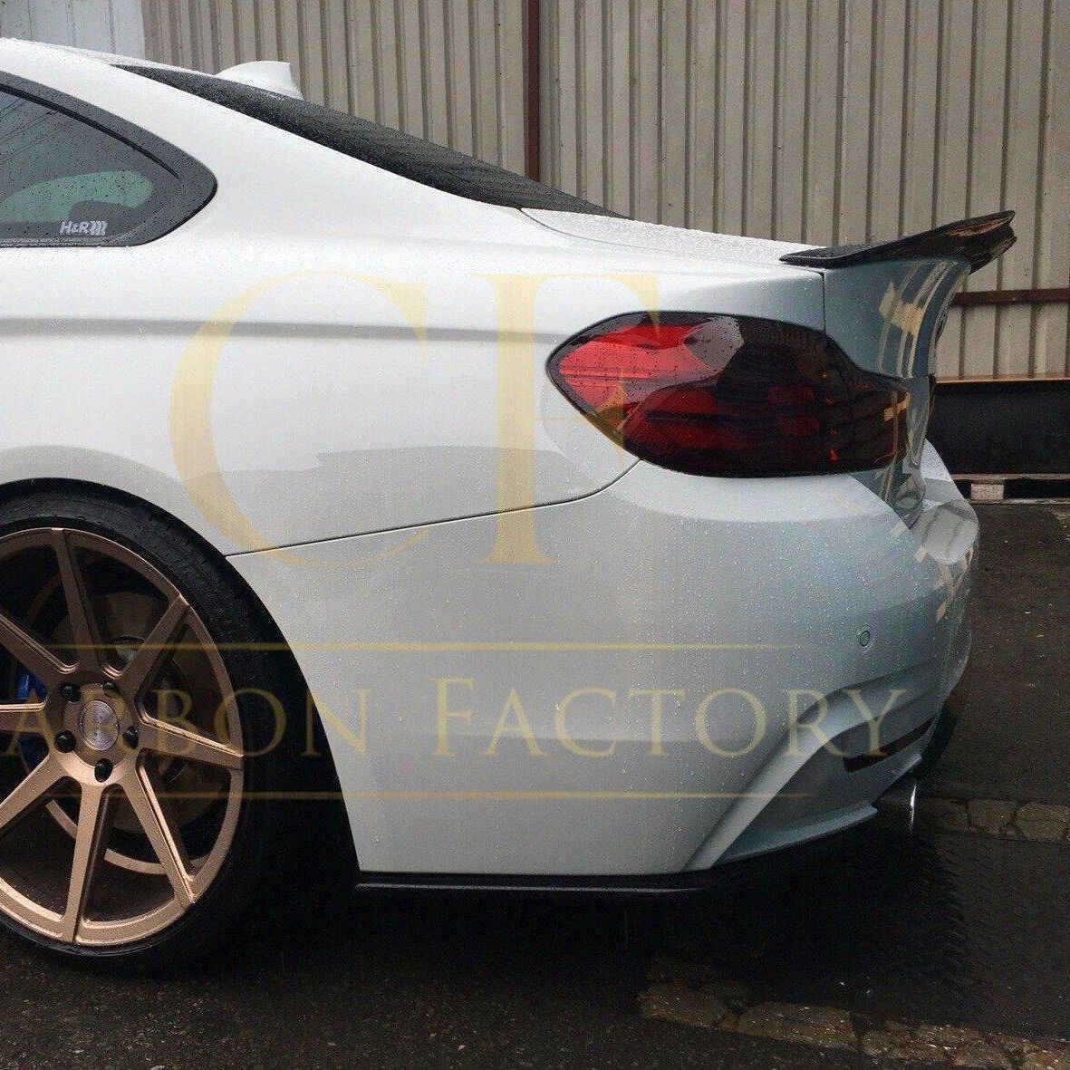 PSM Style Pre-Preg Carbon Fibre Boot Spoiler for BMW F82 M4 Coupe 14-20-Carbon Factory