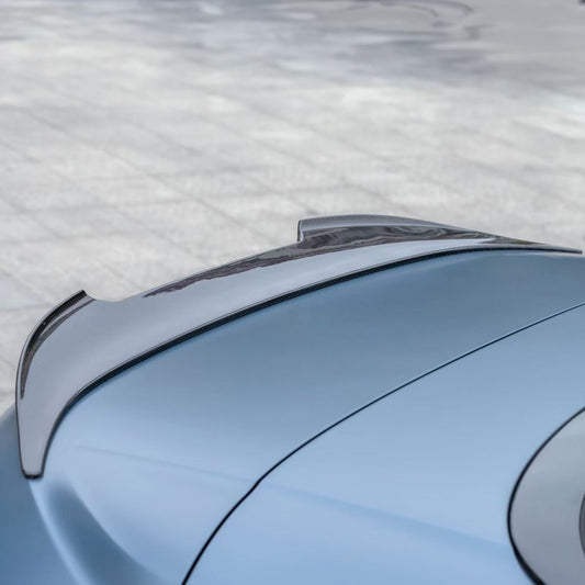 PSM Style Pre-Preg Carbon Fibre Boot Spoiler for BMW G16 8 Series F93 M8 4 Door 18-Present-Carbon Factory