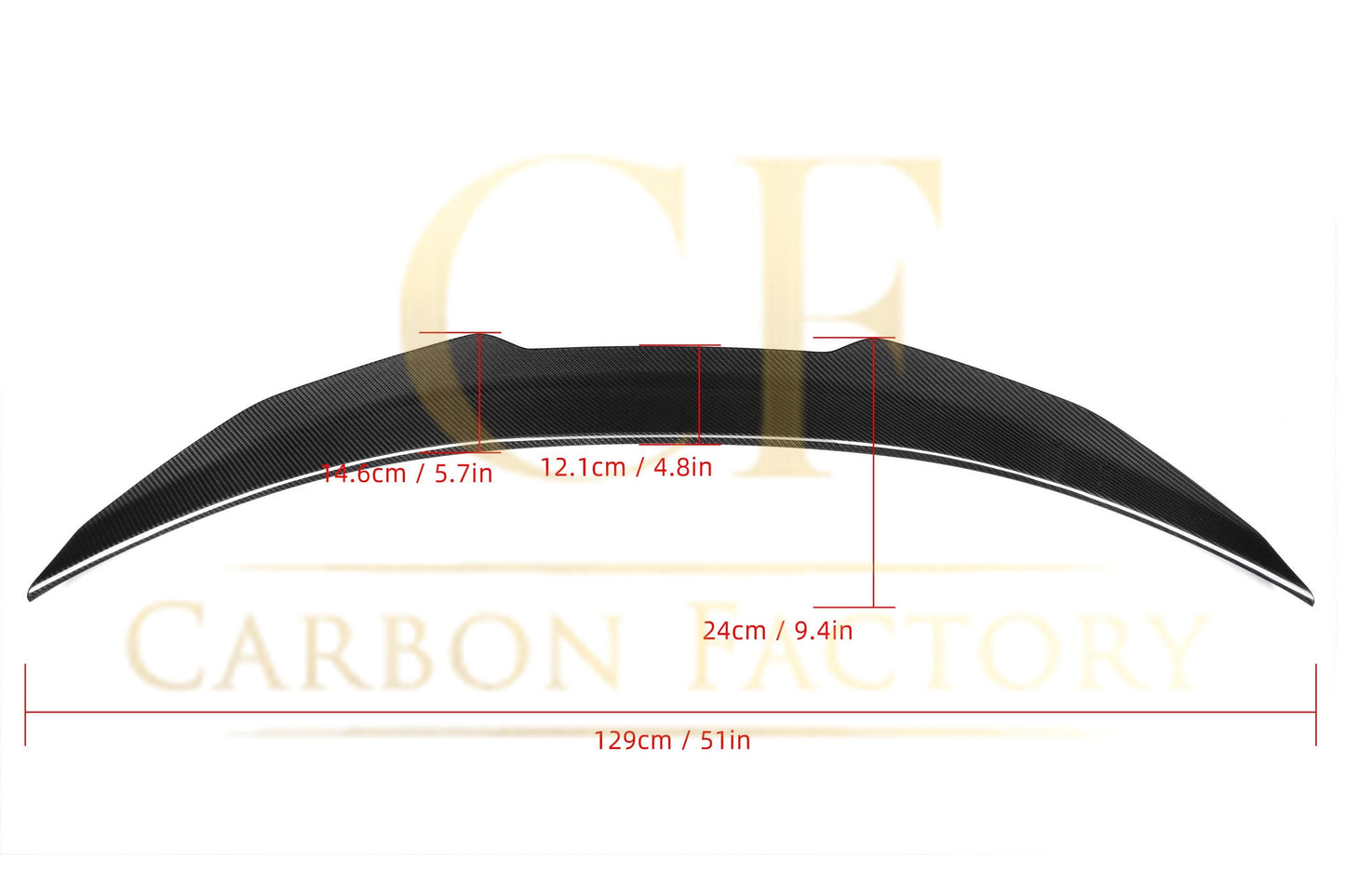 PSM Style Pre-Preg Carbon Fibre Boot Spoiler for BMW G30 5 Series F90 M5 17-23-Carbon Factory