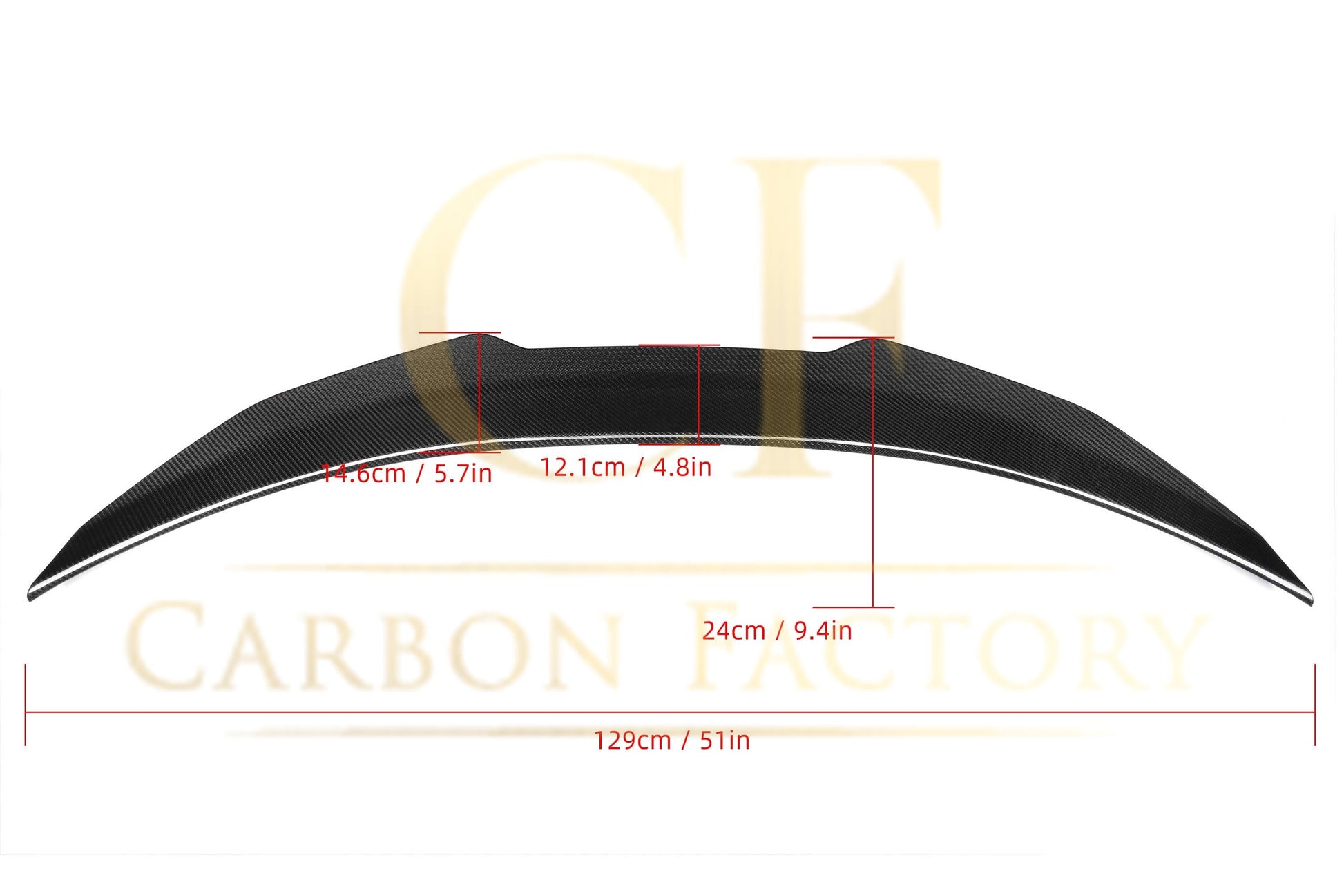 PSM Style Pre-Preg Carbon Fibre Boot Spoiler for BMW G30 5 Series F90 M5 17-23-Carbon Factory