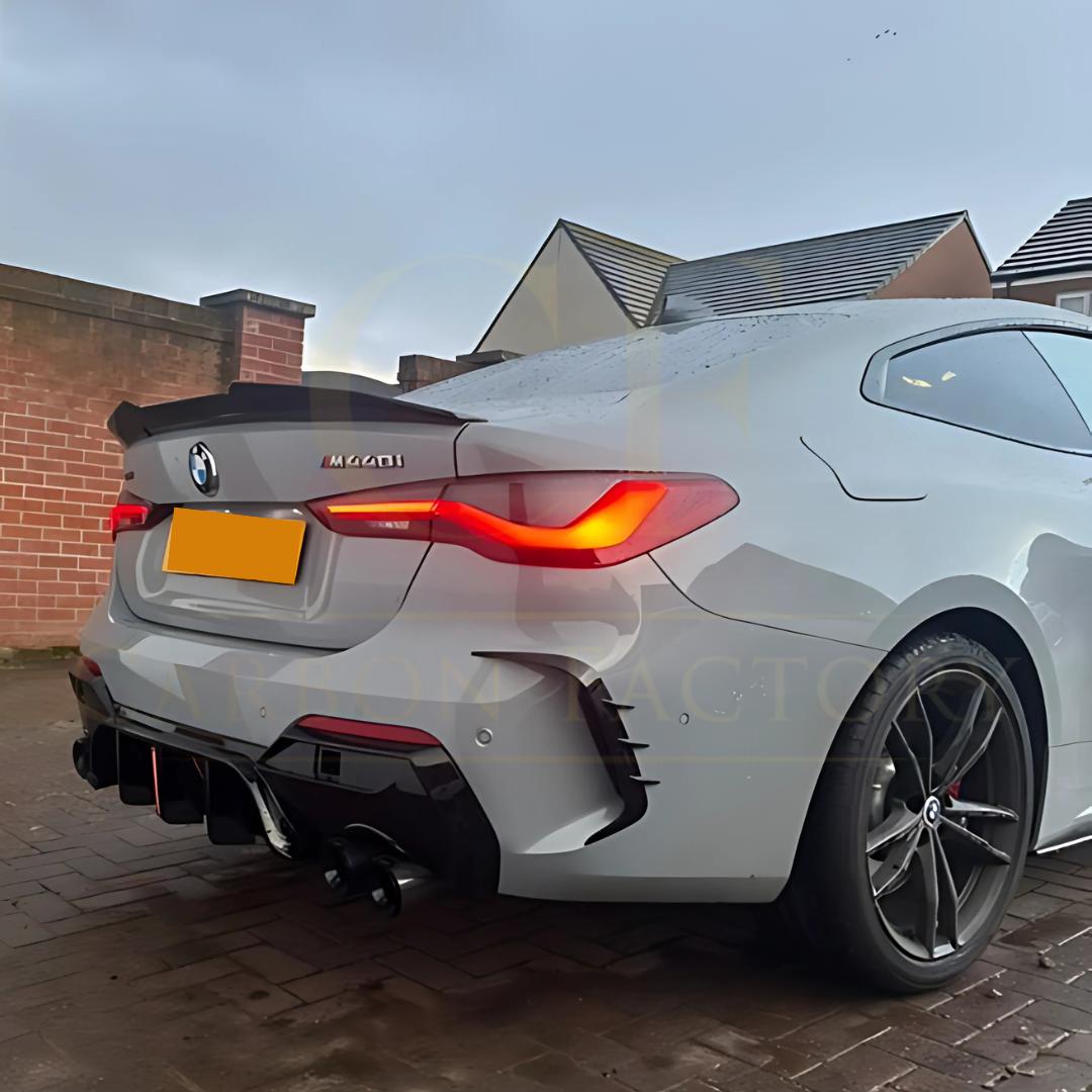 PSM Style Pre-Preg Carbon Fibre Boot Spoiler for BMW G82 M4 G22 4 Series 20-Present-Carbon Factory