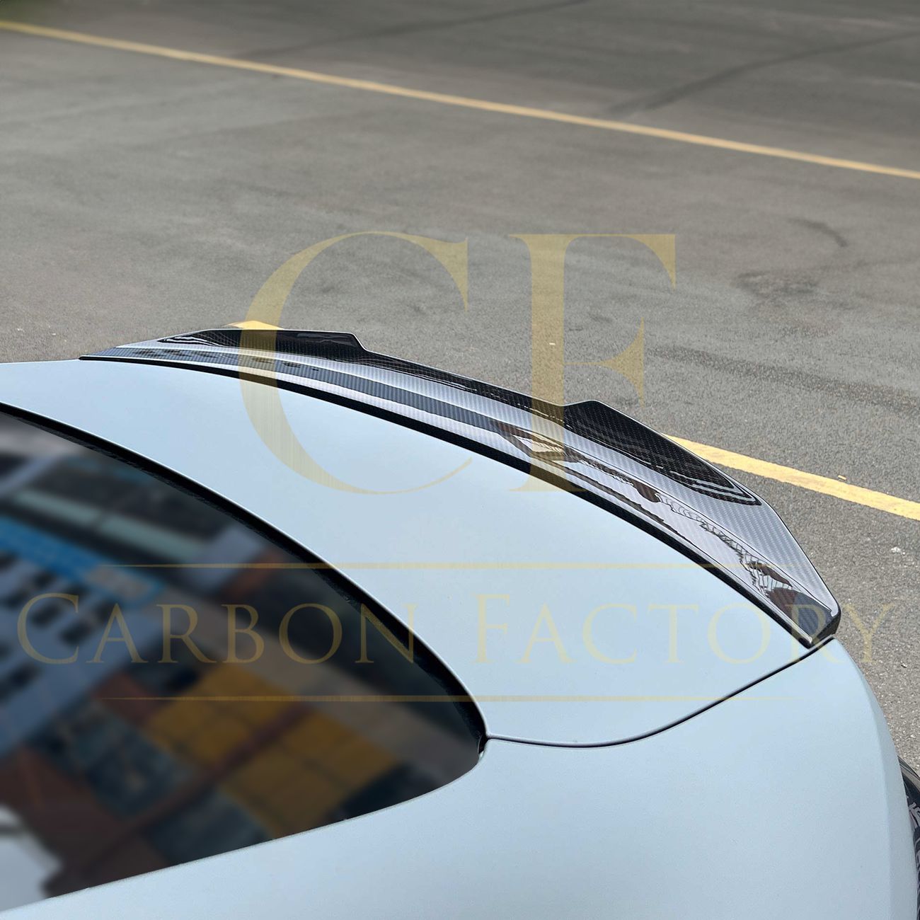 PSM Style Pre-Preg Carbon Fibre Boot Spoiler for BMW G82 M4 G22 4 Series 20-Present-Carbon Factory