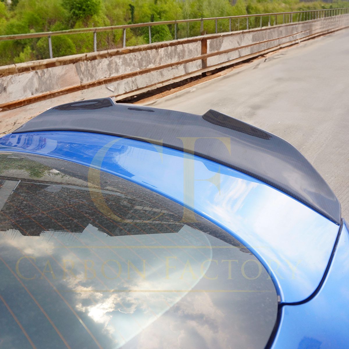 PSM Style Pre-preg Carbon Fibre Boot Spoiler for BMW 4 Series F36 Gran Coupe 14-20-Carbon Factory