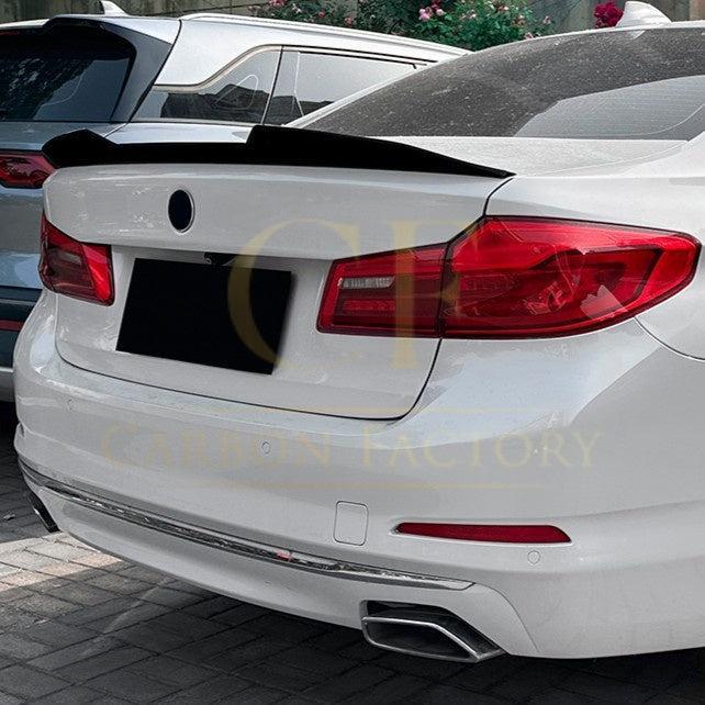 PSM2 Style Gloss Black Boot Spoiler for BMW G30 5 Series inc F90 M5 17-24-Carbon Factory