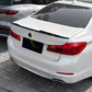 PSM2 Style Gloss Black Boot Spoiler for BMW G30 5 Series inc F90 M5 17-24-Carbon Factory