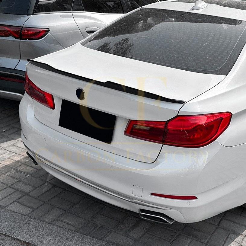 PSM2 Style Gloss Black Boot Spoiler for BMW G30 5 Series inc F90 M5 17-24-Carbon Factory