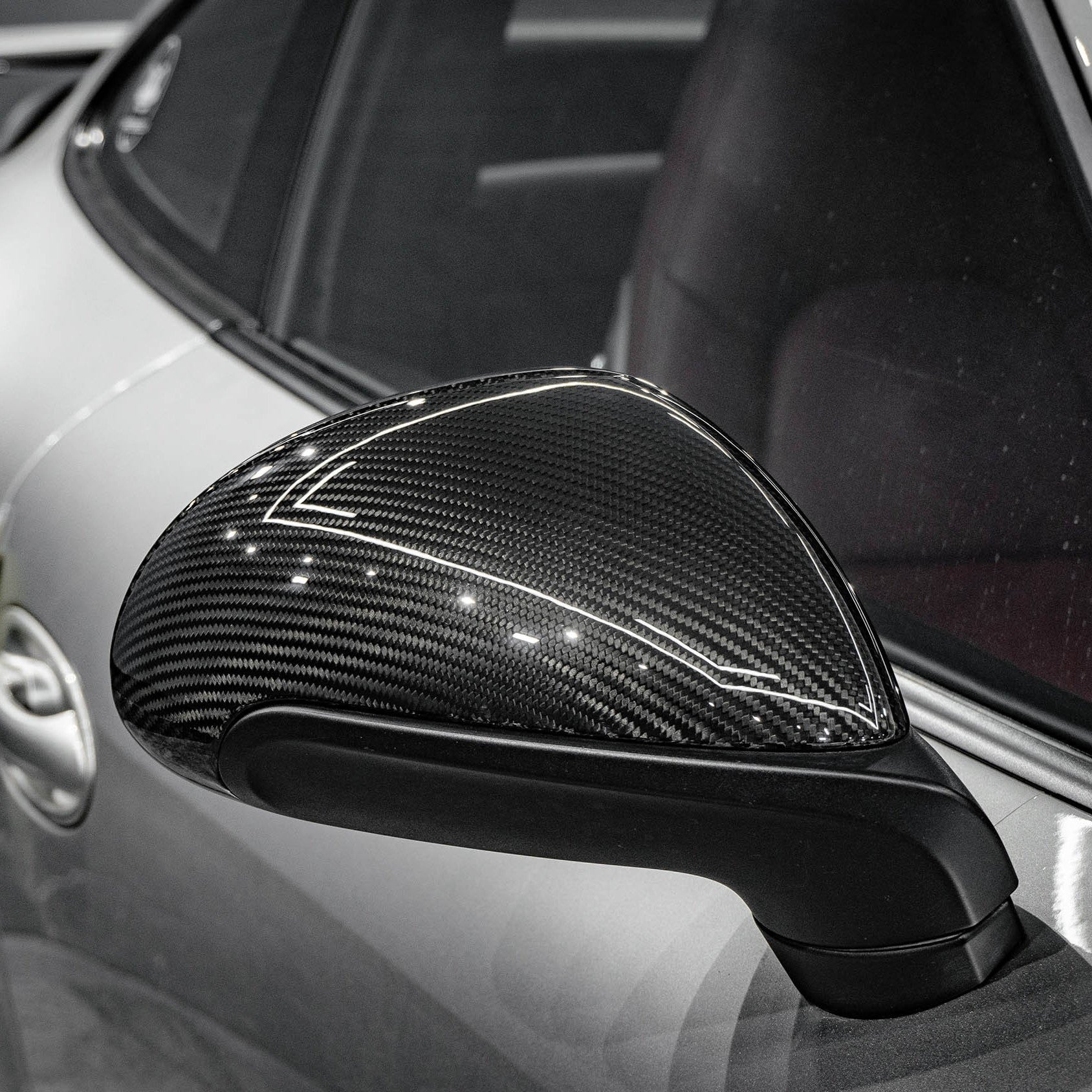Pre-Preg Carbon Fibre Mirror Covers for Porsche 991 911 LHD 11-15