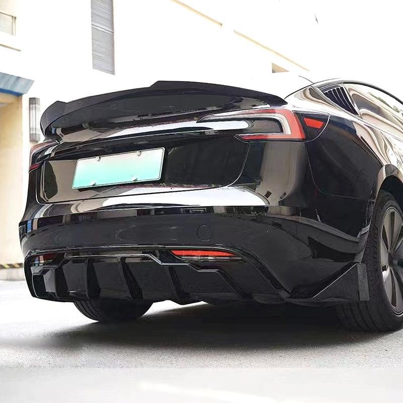 Performance Style Gloss Black Kit for Tesla Model 3 24-Present-Carbon Factory