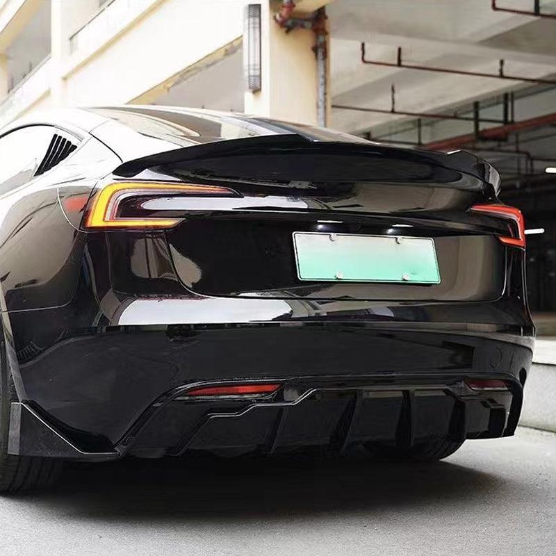 Performance Style Gloss Black Kit for Tesla Model 3 24-Present-Carbon Factory