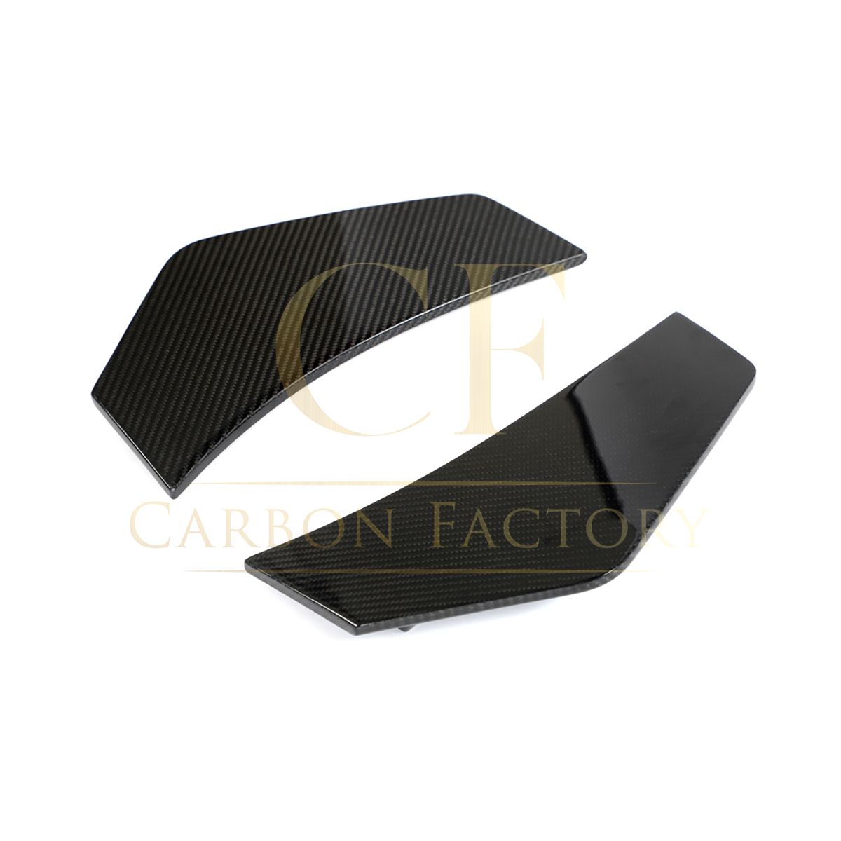 Performance Style Pre-Preg Carbon Fibre Rear Canards for Audi R8 V10 22-Present-Carbon Factory