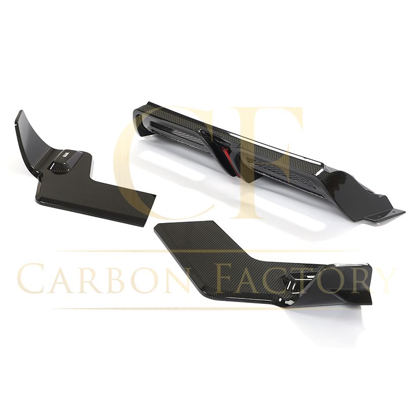 Performance Style Pre-Preg Carbon Fibre Rear Diffuser for Porsche Macan 22-Present-Carbon Factory