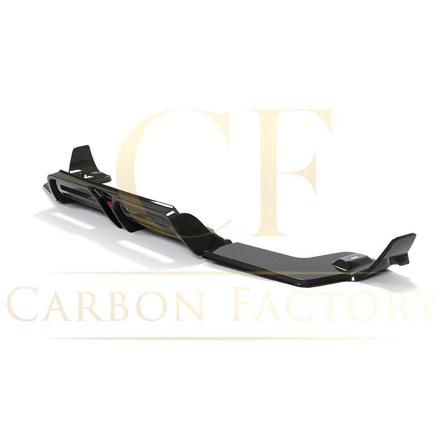Performance Style Pre-Preg Carbon Fibre Rear Diffuser for Porsche Macan 22-Present-Carbon Factory