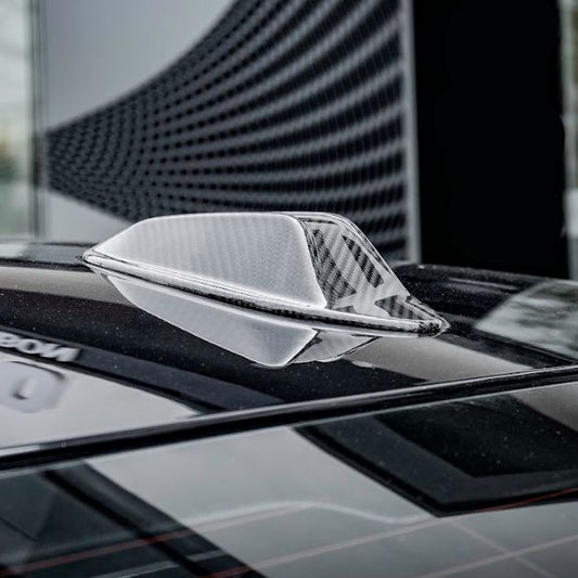 Pre-Preg Carbon Fibre Antenna Trims for BMW G87 M2 G20 3 Series LCI 23-Present-Carbon Factory