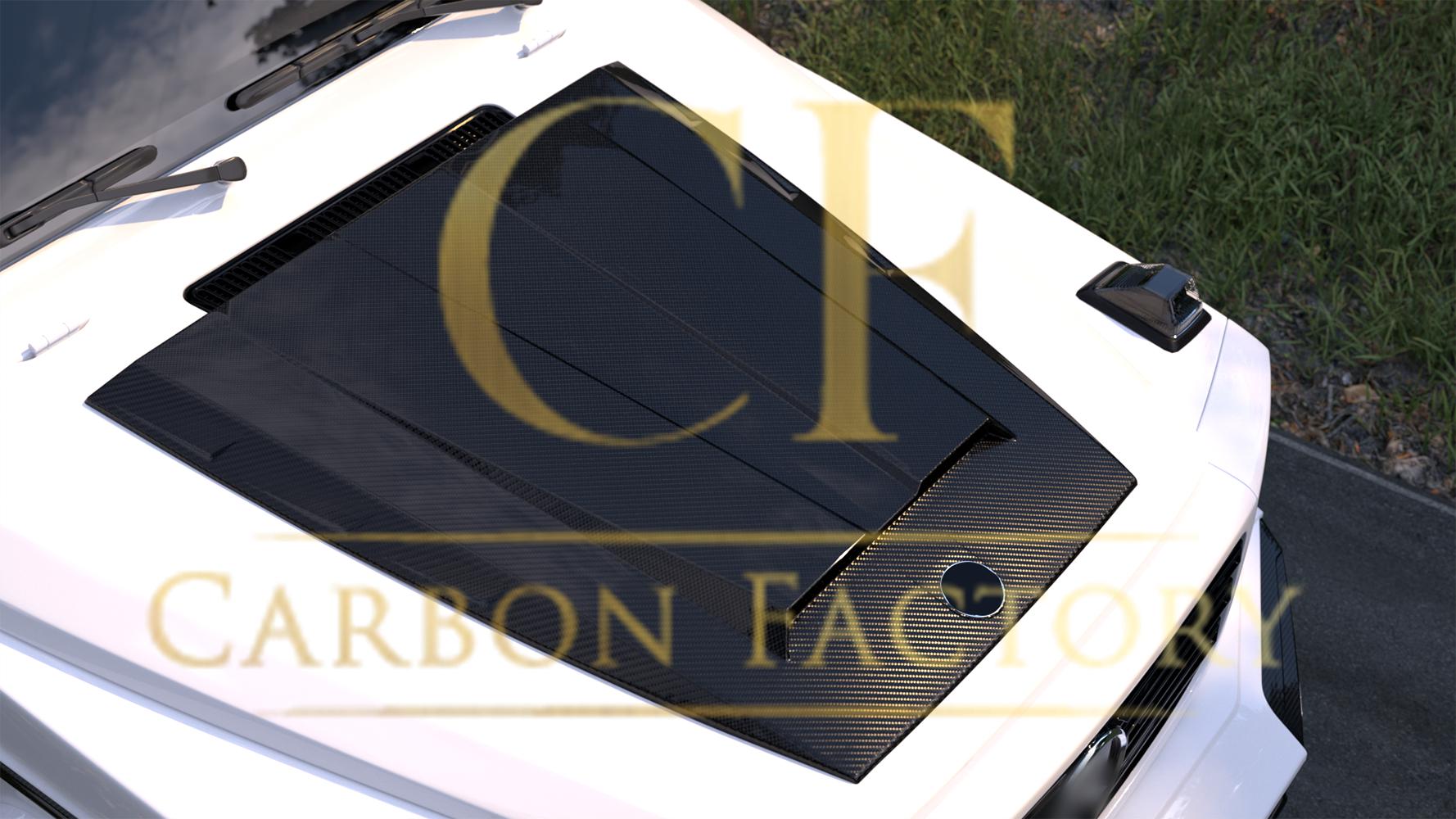 Pre-Preg Carbon Fibre Bonnet Scoop for Mercedes W464 G Class G Wagon 19-Present-Carbon Factory