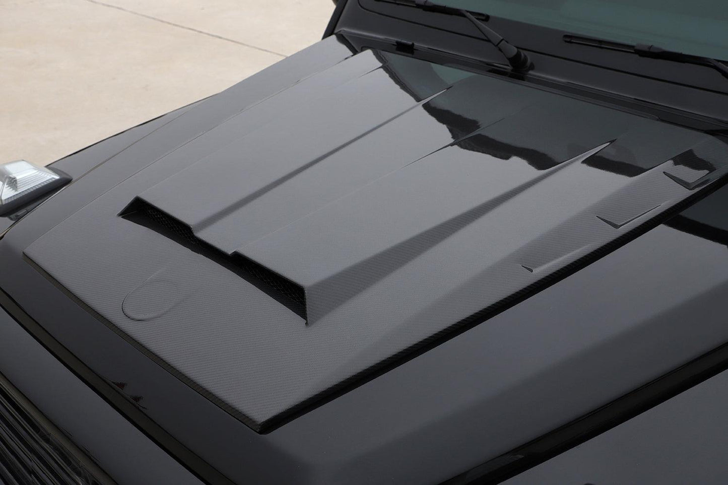 Pre-Preg Carbon Fibre Bonnet Scoop for Mercedes W464 G Class G Wagon 19-Present-Carbon Factory