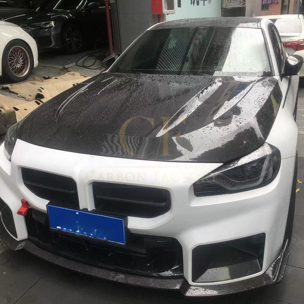 Pre-Preg Carbon Fibre Bonnet for BMW G87 M2 23-Present-Carbon Factory