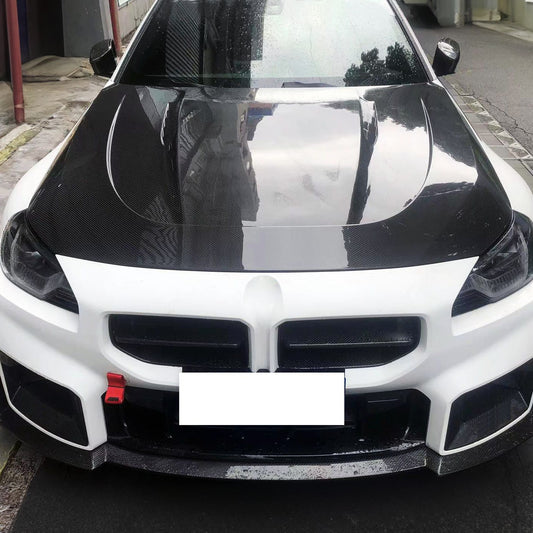 Pre-Preg Carbon Fibre Bonnet for BMW G87 M2 23-Present-Carbon Factory
