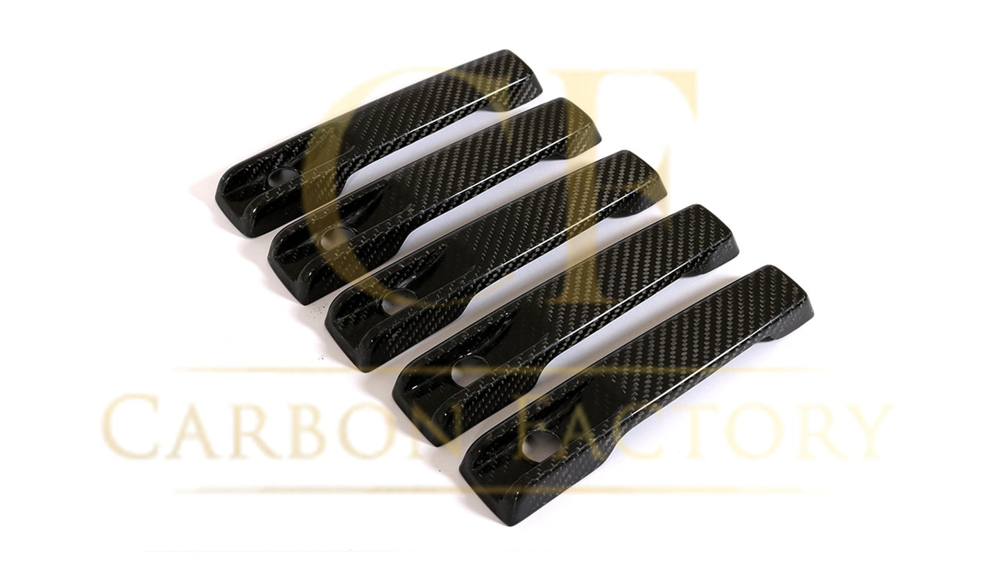 Pre-Preg Carbon Fibre Door Handle Covers for Mercedes W463 G Class G Wagon 04-18-Carbon Factory