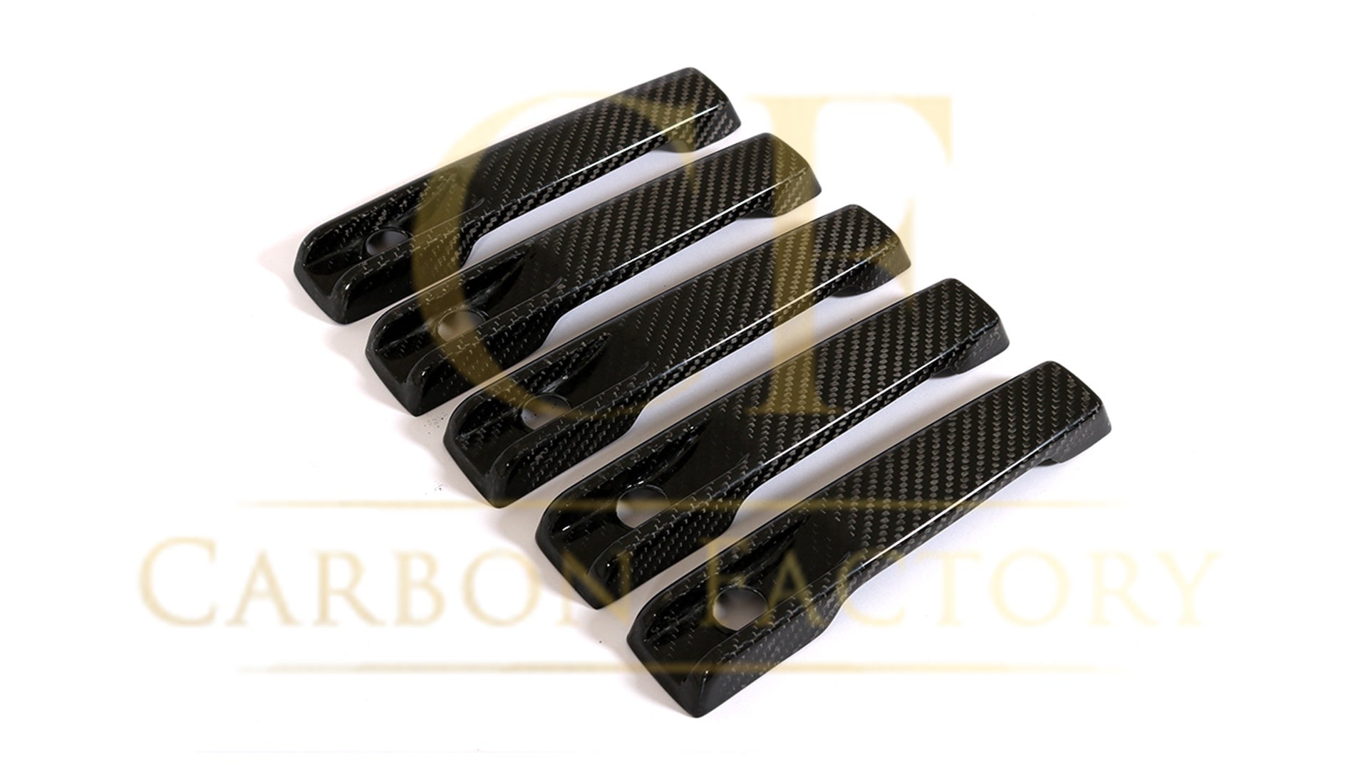 Pre-Preg Carbon Fibre Door Handle Covers for Mercedes W463 G Class G Wagon 04-18-Carbon Factory