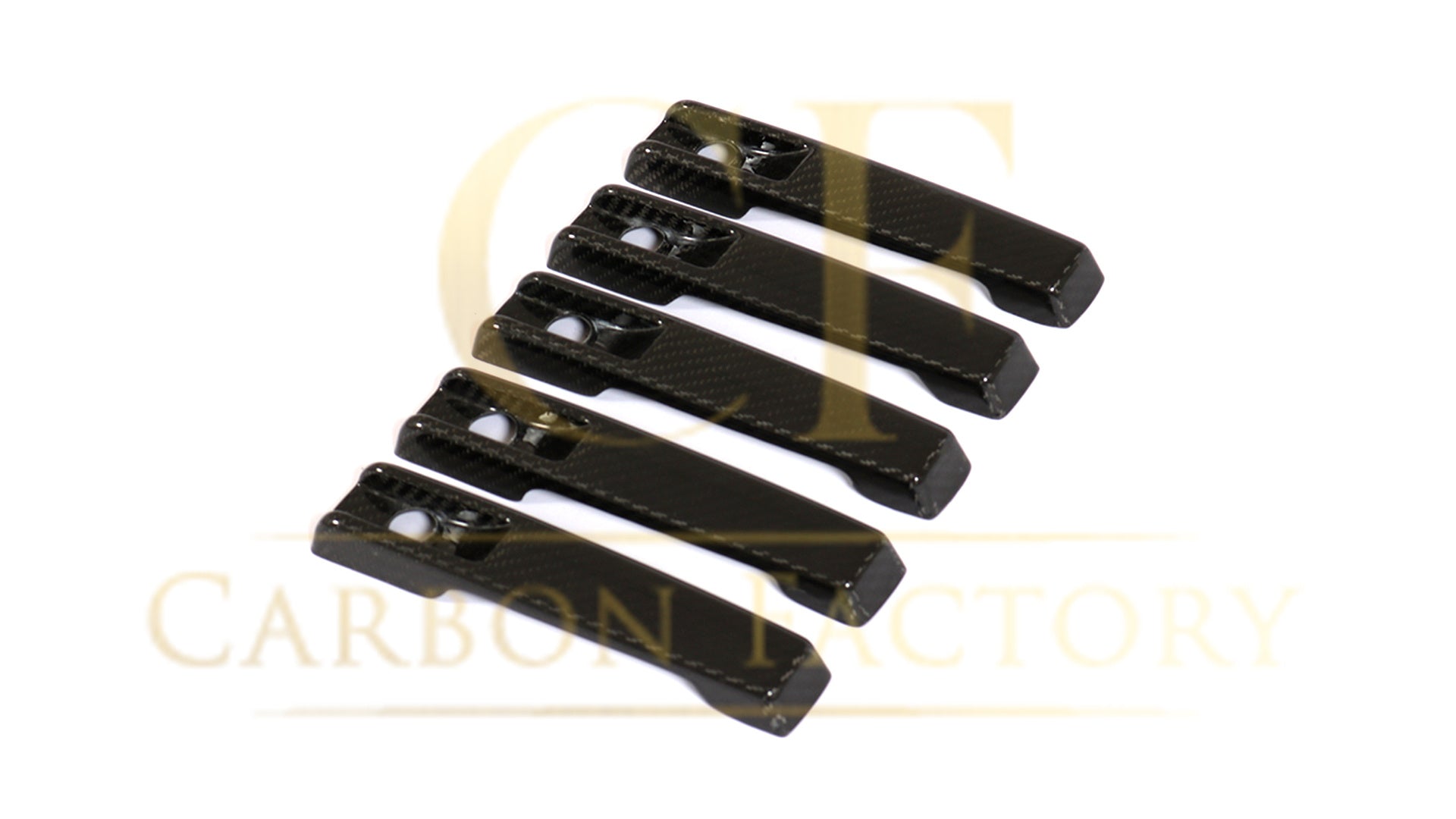 Pre-Preg Carbon Fibre Door Handle Covers for Mercedes W463 G Class G Wagon 04-18-Carbon Factory
