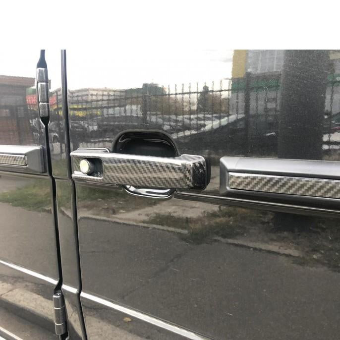 Pre-Preg Carbon Fibre Door Handle Covers for Mercedes W463 G Class G Wagon 04-18 - Carbon Factory