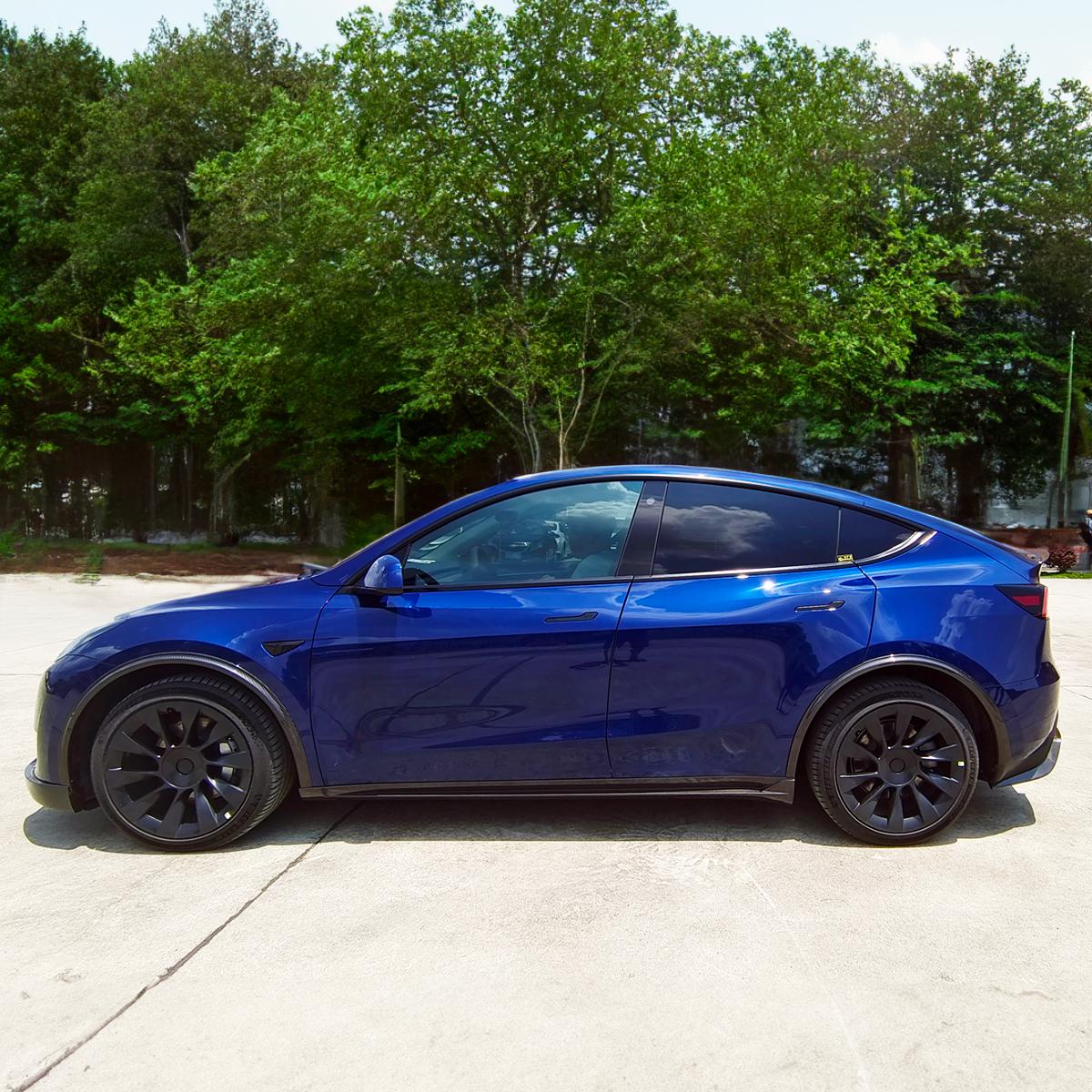 Pre-Preg Carbon Fibre Fender Trims for Tesla Model Y 19-23-Carbon Factory