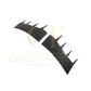 Pre-Preg Carbon Fibre Front Bumper Canards for Audi R8 V10 Gen 2 15-19-Carbon Factory