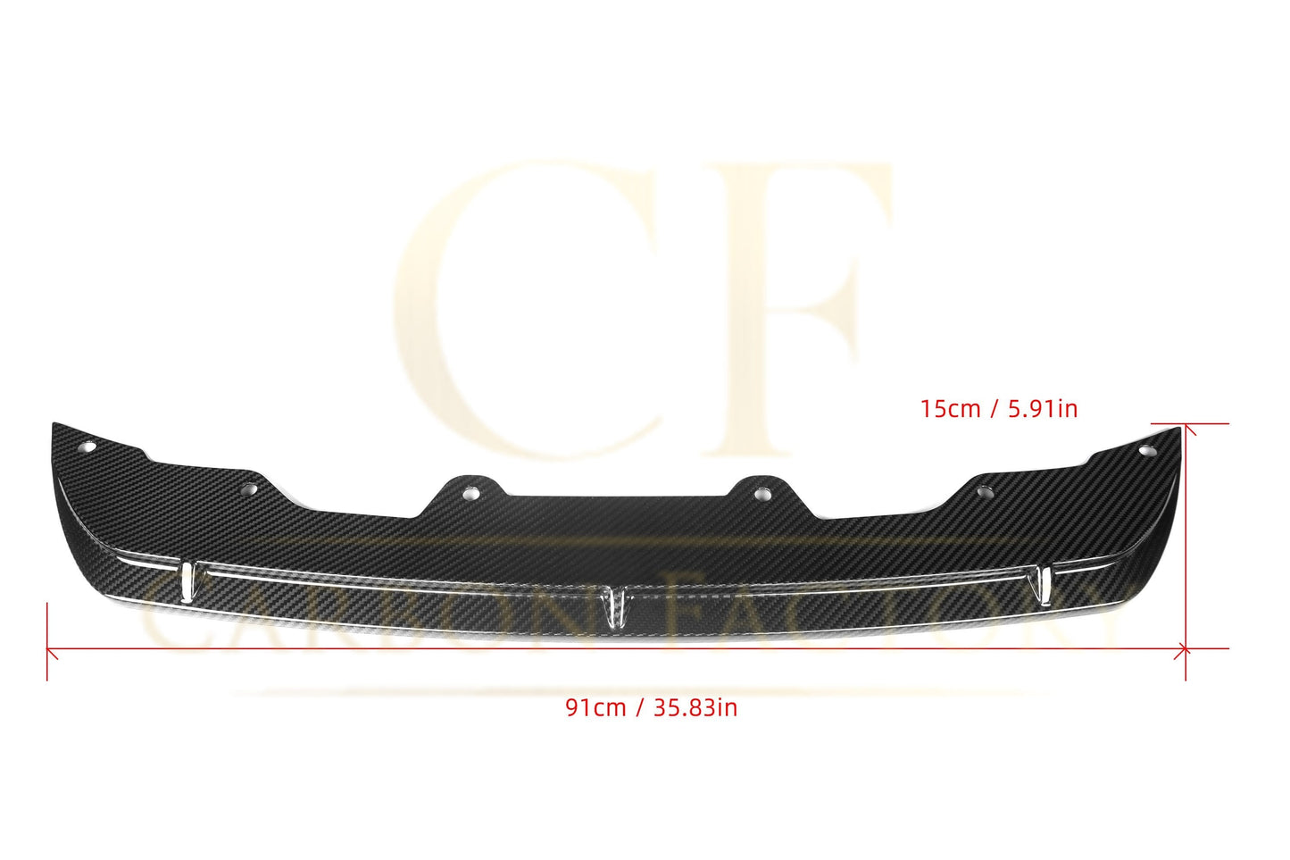 Pre-Preg Carbon Fibre Front Bumper Centre Trim for BMW F90 M5 Pre-LCI 17-20-Carbon Factory