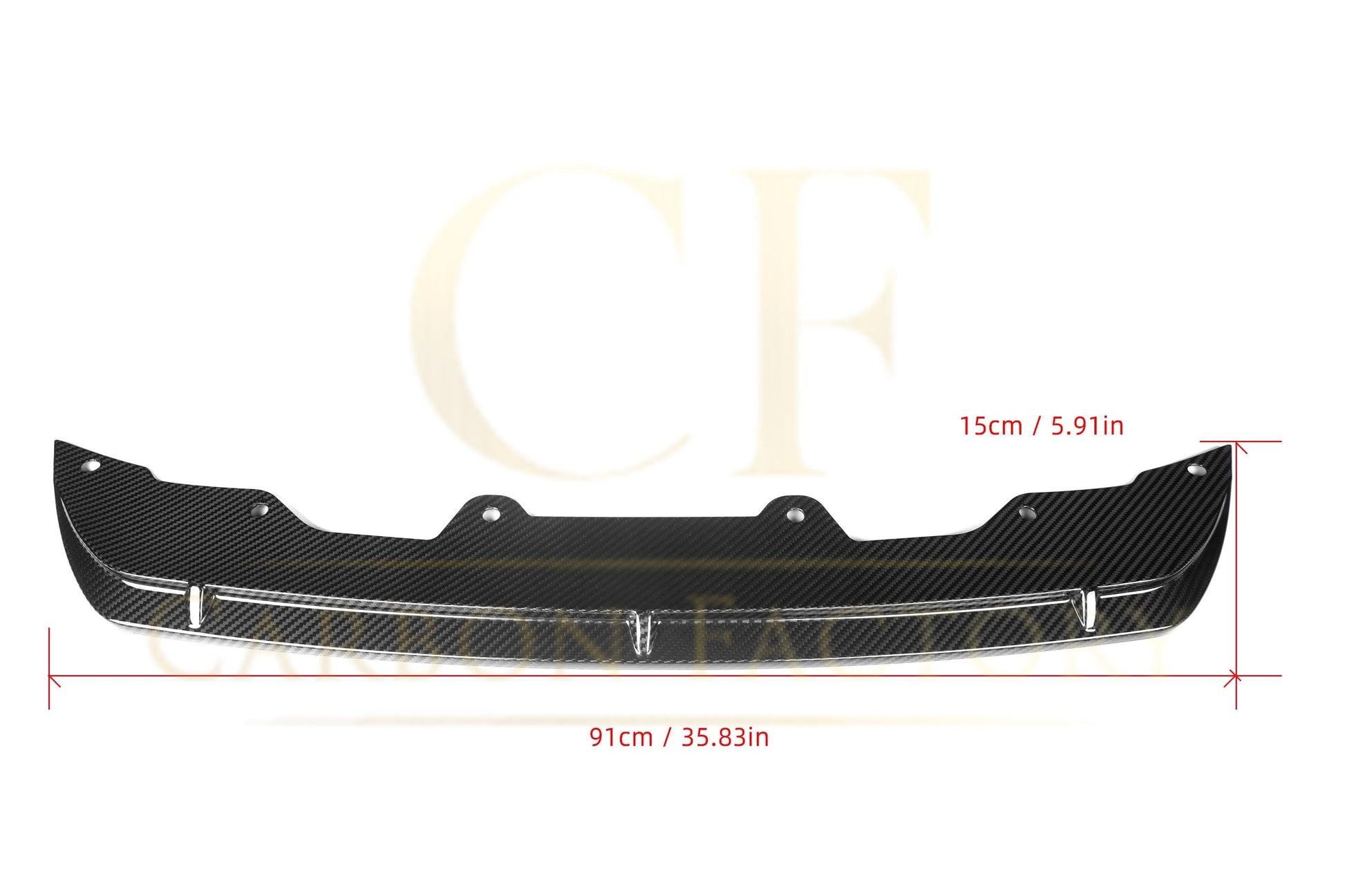 Pre-Preg Carbon Fibre Front Bumper Centre Trim for BMW F90 M5 Pre-LCI 17-20-Carbon Factory