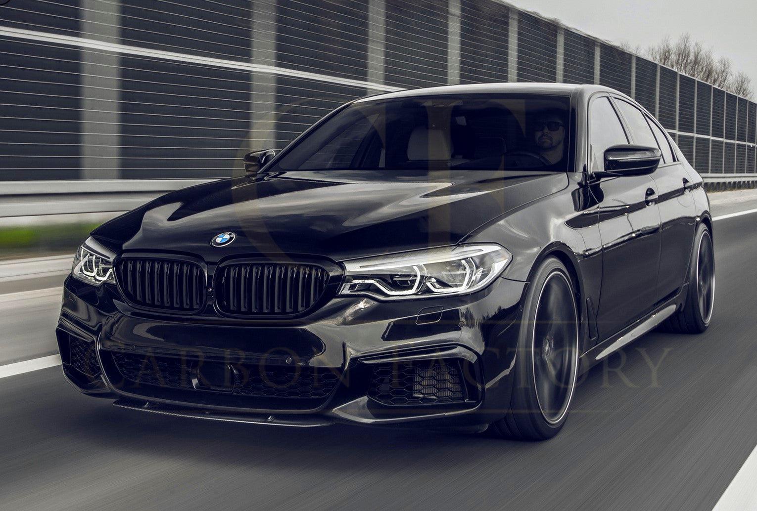 Pre-Preg Carbon Fibre Front Bumper Centre Trim for BMW F90 M5 Pre-LCI 17-20-Carbon Factory
