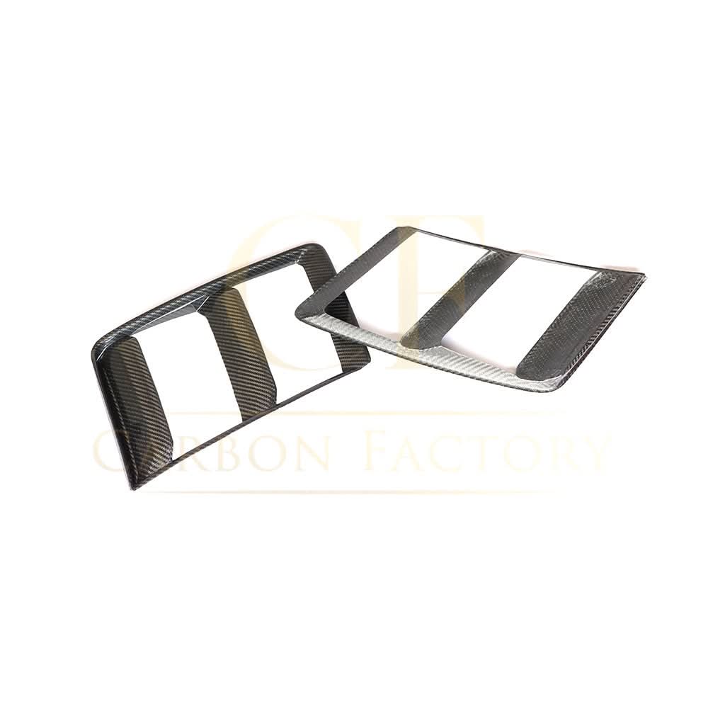 Pre-Preg Carbon Fibre Front Bumper Side Trims for Audi R8 V10 Gen 2 15-19 - Carbon Factory