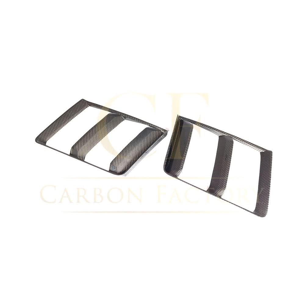 Pre-Preg Carbon Fibre Front Bumper Side Trims for Audi R8 V10 Gen 2 15-19 - Carbon Factory