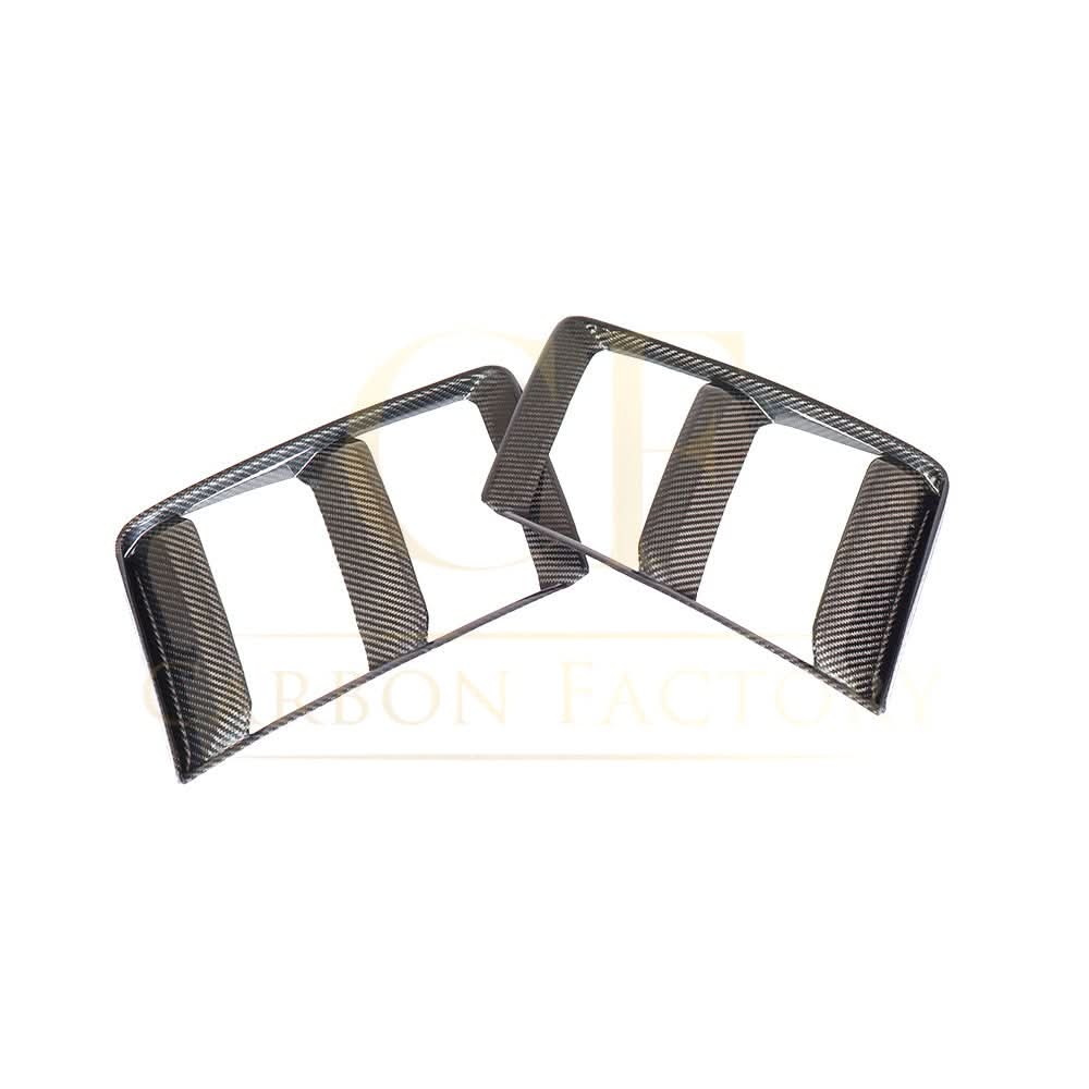 Pre-Preg Carbon Fibre Front Bumper Side Trims for Audi R8 V10 Gen 2 15-19 - Carbon Factory
