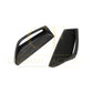 Pre-Preg Carbon Fibre Front Bumper Trims for Audi C8 RS6 19-22-Carbon Factory