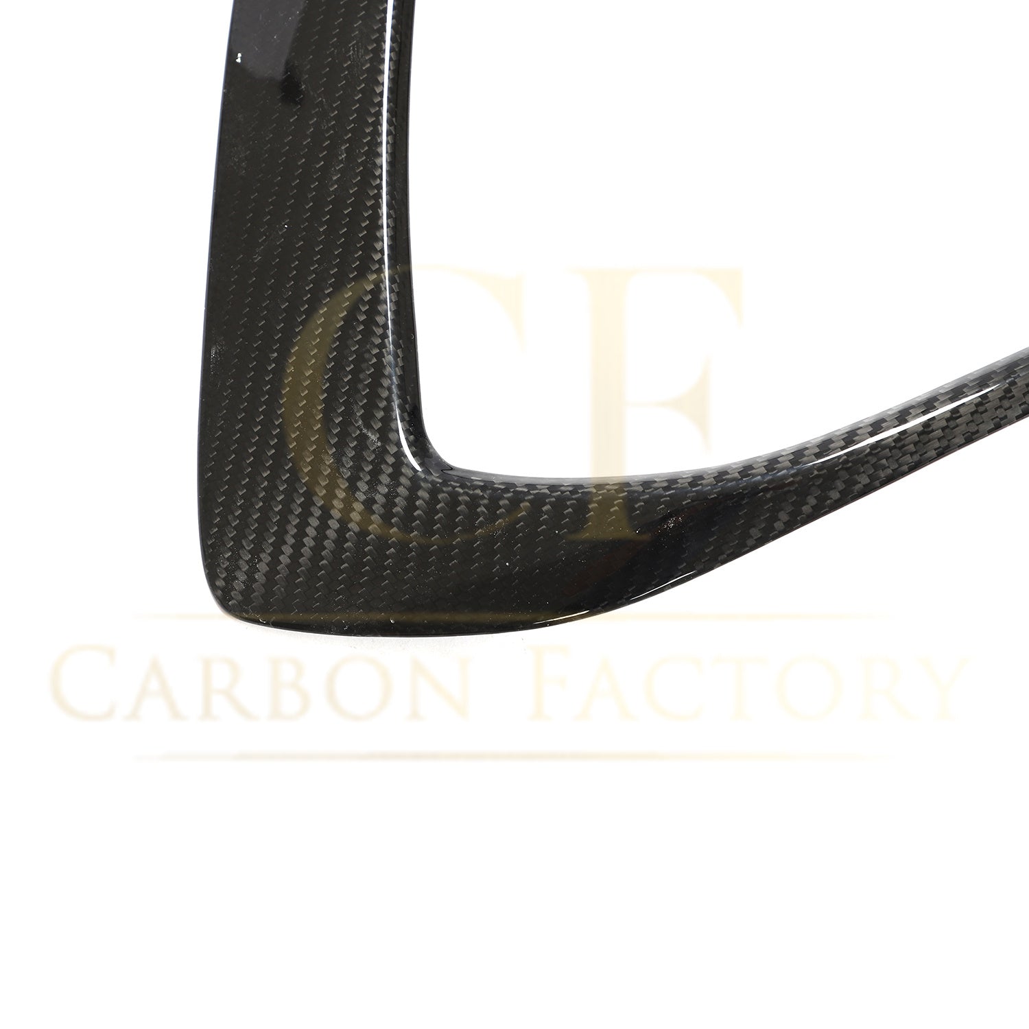 Pre-Preg Carbon Fibre Front Bumper Trims for VW Golf MK8 GTI 21-Present-Carbon Factory