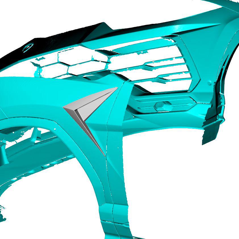 Pre-Preg Carbon Fibre Front Fender Side Vent Covers for Lamborghini Urus 18-21-Carbon Factory