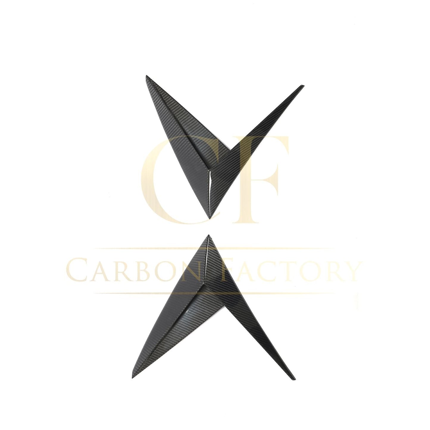 Pre-Preg Carbon Fibre Front Fender Side Vent Covers for Lamborghini Urus 18-21-Carbon Factory