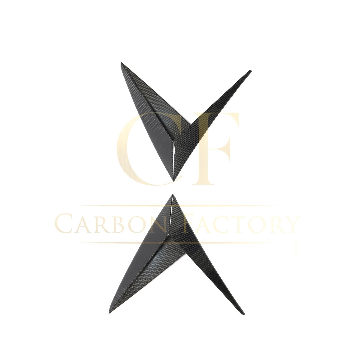 Pre-Preg Carbon Fibre Front Fender Side Vent Covers for Lamborghini Urus 18-21-Carbon Factory